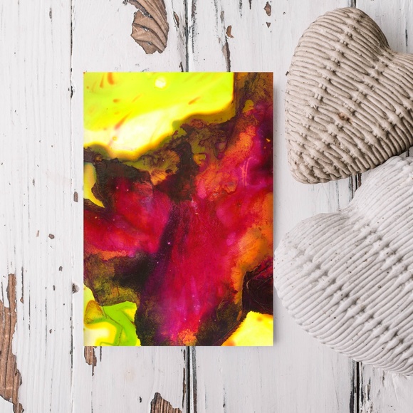 Original ACEO - Miniature Abstract Painting - Abstraction 311 - Picture 1 of 7